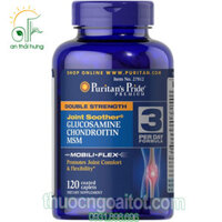 Double Strength Glucosamine, Chondroitin & MSM Joint Soother® 120 viên #27812