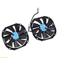 Doublebuy 2 Chiếc 95 Mm 4gb 2048SP GPU Làm Mát Quạt Làm Mát Cho Yeston RX480 570 580 Card Đồ Họa Quạt Thay Thế