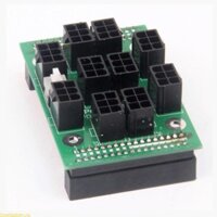 Doublebuy Bảng mạch đột phá khai thác Ethereum 2 xPSU 10 x 6Pin cho Bộ chuyển đổi bảng nguồn máy chủ IBM X3650