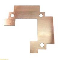 Doublebuy GPU VRAM Tấm giữ nhiệt Đồng Tản nhiệt Máy khai thác Card đồ họa Làm mát tốt nhất Sử dụng với khối nước GPU 488 570 580 588
