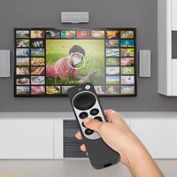 Doublebuy Silicon Mềm Chống Bụi Cho Ốp Lưng Apple TV 4K 6Th 2021 TV Từ Xa Chống Rơi Điều Khiển Từ Xa Vỏ Bảo Vệ