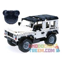 DOUBLEE CADA C51004 51004  Ô TÔ bộ đồ chơi xếp lắp ráp ghép mô hình  LAND ROVER DEFENDER Kỹ Thuật Công Nghệ Cao Mô Hình Phương Tiện 533 khối