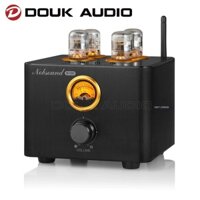 Douk Audio B100 Bộ khuếch đại đèn điện tử Bluetooth 5.0 kết nối Coaxial / Optical Power Amp USB DAC Headphone Amp w/VU