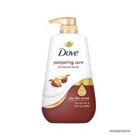 DOVE sữa tắm bơ hạt mỡ và vanilla 500g