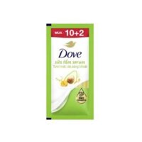 DOVE Sữa tắm serum đào bơ và Calendula (dây 10 gói)