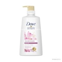 Dove_Dầu Gội Óng Mềm Tự Nhiên Hoa Sen Nhật & Nước Gạo 640g