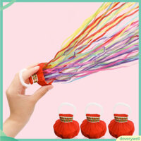 {Doverywell} Streamers ném tay Tiệc cưới Streamers 10 chiếc Ném tay Streamer Popper cho sinh nhật Tiệc cưới Lễ kỷ niệm Không lộn xộn Confetti Ribbon Cracker Đông Nam Á