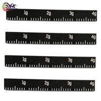 Dovewill 4 Miếng Băng Tennis Silicon Dải Tennis Thêm Cho Thanh Cân Bằng Vợt Cầu Lông