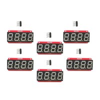 Dovewill 6 PC 4 Số Ống 7 Đoạn 0.56  LED MODULE HT16K33 I2C Cho Arduino