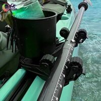 Dovewill Giá Đỡ Đôi Đầu Theo Dõi Gắn Cần Câu Kayak Phụ Kiện Oar Kẹp Cho Thuyền Bơm Hơi Canoe Kayaking