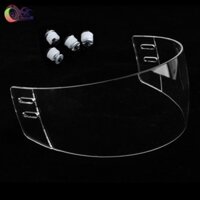 Dovewill Mũ bảo hiểm khúc côn cầu Tấm che rõ ràng Phụ kiện thay thế Di động Nhẹ Nam Nữ