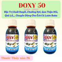 DOXY 50 (100ML) CHUYÊN DÙNG CHO CÁ, LƯƠN, ẾCH, BABA, NÒNG NỌC,...