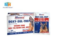 DOXY-SUL-TREP (KHÁNG SINH ĐẶC TRỊ BỆNH CHÓ MÈO) (HỘP 25 GÓI)