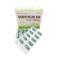 Doxycyclin 100 hộp xanh