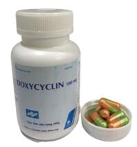 Doxycyclin Dongnaipharma 100mg – Kháng sinh phổ rộng nhóm tetracyclin điều trị nhiễm khuẩn hiệu quả 100 viên /16