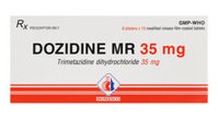 Dozidine MR 35mg điều trị triệu chứng đau thắt ngực ổn định  – CÔNG TY CỔ PHẦN NHÀ THUỐC NHÂN DÂN – PHƯỢNG HOÀNG