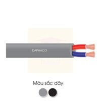 DPC-FA 2x1.0 - Dây cáp pha mềm Daphaco 2 lõi DPC-FA
