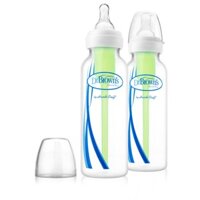Dr Brown's - Combo 2 bình sữa nhựa PP 250ml