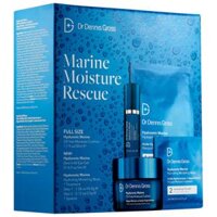 Dr Dennis Gross Hyaluronic Marine Moisture Rescue Kit - Dưỡng Da Cấp Nước Chuyên Sâu