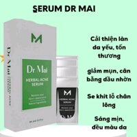 Dr Mai serum mụn chiết xuất từ thảo mộc thiên nhiên chuyên trị mụn bọc , mụn ẩn, trứng cá, hàng cty chính hãng 5ml