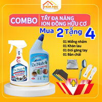 Dr Natro combo [Tẩy đa năng ion từ trường] [Tẩy ion đồng hữu cơ] vệ sinh nhà cửa sáng bóng không hóa chất - Hoamaistore