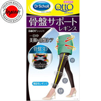 Dr Scholl Medi Qtto Body Shape Pelvis 3D Support Leggings (Black) M/L Compression socks Open Toe Lymph Care Made in Japan 100% Authenticity direct from Japan