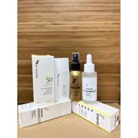 [DR THANH HẰNG] Combo dưỡng da 3 món sữa rửa mặt + serum dưỡng + kem chống nắng (dành cho mọi loại da)