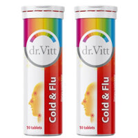 Dr. Vitt Cold & Flu hỗ trợ giảm nguy cơ mắc cảm cúm thông thường