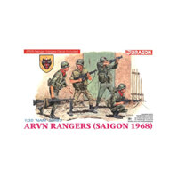 Dragon 3314 QLVN Rangers Sài Gòn 1968 Bộ 4 Nhân Vật Tỉ Lệ 1 / 35