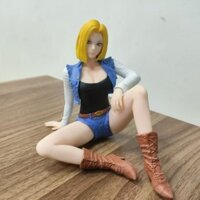 Dragon Ball Android 18 lazuli hoạt hình làm đồ trang trí mô hình quà sinh nhật 3L0L