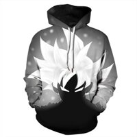 Dragon ball Áo Hoodie Anime Áo len in 3D Áo khoác ngoài nam