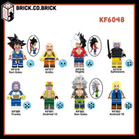 Dragon Ball Đồ Chơi Lắp Ráp Nhân Vật Nhân Vật Nhỏ Anime Mô Hình Sáng Tạo Trí Tuệ 7 viên ngọc rồng KF6048