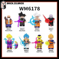 Dragon ball Đồ chơi Lắp ráp Son Goku Black Goku Mô hình Bảy viên Ngọc Rồng WM6178