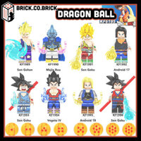 Dragon Ball Đồ chơi Lâp ráp Series Goku Và Vegeta Mô hình Bảy Viên Ngọc Rồng KF6195