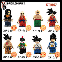 Dragon Ball Đồ Chơi Lắp Ráp Nhân Vật Nhỏ Nhân Vật Tuổi Thơ Bảy Viên Ngọc Rồng KT1007