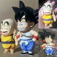 Dragon Ball Q Edition Kỷ niệm cổ điển Son goku nhuyễn thể (Phiên bản tuổi thơ) đứng mô hình hình hình dragonball goku hình