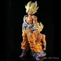 Dragon Ball Saiyan First Super Goku Battle Loss Vegeta Set Anime Mô Hình vẽ tay Đồ chơi để BÀN # Bạn cùng lớp # Quà Tặng tốt nghiệp #