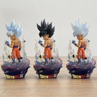 Dragon Ball Son Goku Kakarot Tóc đen trắng bạc Người mẫu Saiyan