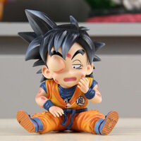 Dragon Ball Tuổi Thơ Beat Little Gohan Hình Ngồi Tư Thế Little Goku Anime Mẫu Xe Trang Trí Quà Tặng