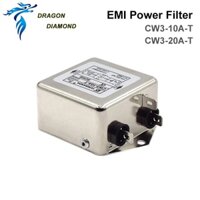 Dragon DIAMOND Power EMI Filter Single Phase CW3-10A-T / CW3-20-A AC 115V / 250V 20A 50 / 60HZ Cho Máy Khắc Laser Chất Lượng Cao