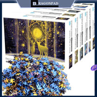 Dragonpad 1000 Chiếc Mini Xếp Hình Tranh Thử Thách Giấy Xếp Hình Đồ Chơi Giải Nén DIY
