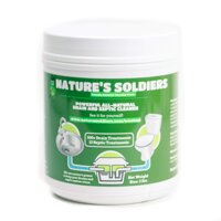 Drain Cleaner and Septic Tank Treatment. Safe Natural Enzymes. Powerful Bacteria.Nature's Soldiers. (2 lb)