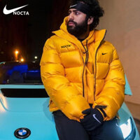 Drake NOCTAxNike Puffer Áo khoác đồng thương hiệu Áo khoác chống gió nam chất lượng cao