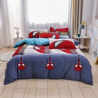 Drap Chăn Ga Gối Cotton Poly Người Nhện