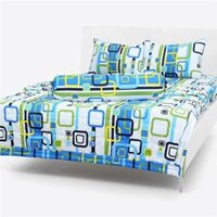 Drap Cotton Thắng Lợi Kèm Mền Chần Gòn --5 món