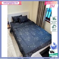 Drap ga bo chun bọc đệm giường đơn[1m2x2m]mẫu cung hoàng đạo