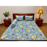 DRAP /ga trải giường lẻ thun lạnh kt 1m×2m dành cho chân nệm cao dưới 30cm, nhận may theo yêu cầu