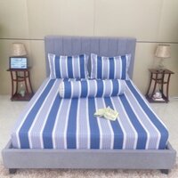 Drap lẻ Hometex cotton in hoa văn - A - 160X200cm