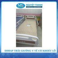 Drap Trải Giường Y Tế có lỗ khoét để sử dụng để sử dụng chức năng vệ sinh.