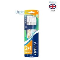 Dr.Best Bàn chải đánh răng Classic 2+1